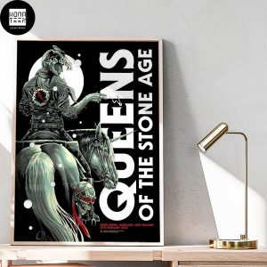 Queens Of The Stone Age Feb 29 2024 Auckland New Zealand Fan Gifts Home Decor Poster Canvas