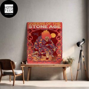 Queens Of The Stone Age Zepp Namba Osaka 05 Feb 2024 Osaka Japan Fan Gifts Home Decor Poster Canvas