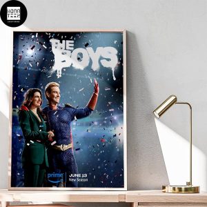 The Boys Season 4 Premieres On June 13 2024 Fan Gifts Home Decor Poster Canvas