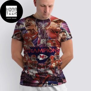 The Chiefs Are Super Bowl Champions 2024 Fan Gifts All Over Print Shirt