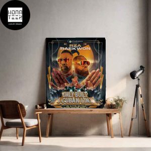Wu-Tang Clan Rza And Raekwon Only Built 4 Cuban Linx Fan Gifts Home Decor Poster Canvas