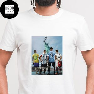 100 Days Until Copa América Begins Fan Gifts Classic T-Shirt