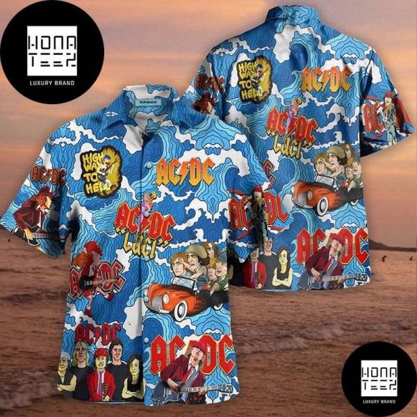 ACDC High Way To Hell 2024 Trending Hawaiian Shirt