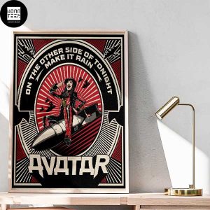 Avatar Band Make It Rain And On The Other Side Of Tonight Fan Gifts Home Decor Poster Canvas