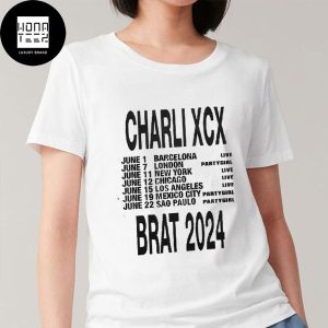 Charli XCX Show Brat 2024 Fan Gifts Classic T-Shirt