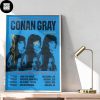 Conan Gray Found Heaven On Tour Europe And UK 2024 Fan Gifts Home Decor Poster Canvas
