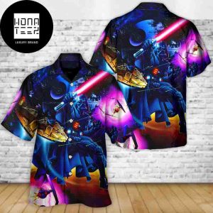 Disney Star Wars Anakin Skywalker Darth Vader Galaxy 2024 Trending Hawaiian Shirt
