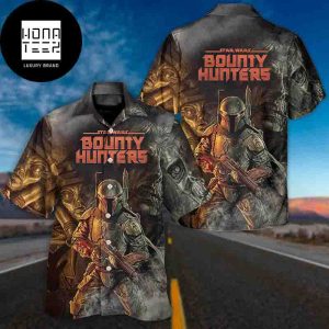 Disney Star Wars Boba Fett Bounty Hunters Aloha Style 2024 Trending Hawaiian Shirt