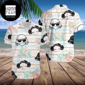 Disney Star Wars Cute Floral 2024 Trending Hawaiian Shirt