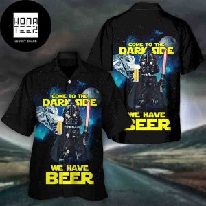 Disney Star Wars Darth Vader Dark Side Beer 2024 Trending Hawaiian Shirt