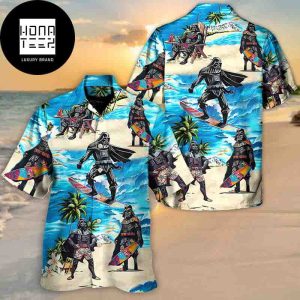 Disney Star Wars Darth Vader Starwars Surfing 2024 Trending Hawaiian Shirt