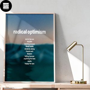 Dua Lipa New Album Radical Optimism May 3rd 2024 List Songs Fan Gifts Home Decor Poster Canvas