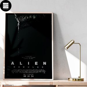 First Poster For Alien Romulus Fan Gifts Home Decor Poster Canvas