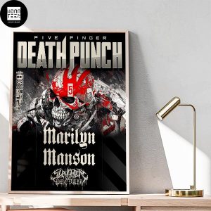 Five Finger Death Punch 2024 Summer And Fall Tour Fan Gifts Home Decor Poster Canvas