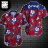 Grateful Dead Hibiscus Tropical Blue White 2024 Trendy Hawaiian Shirt