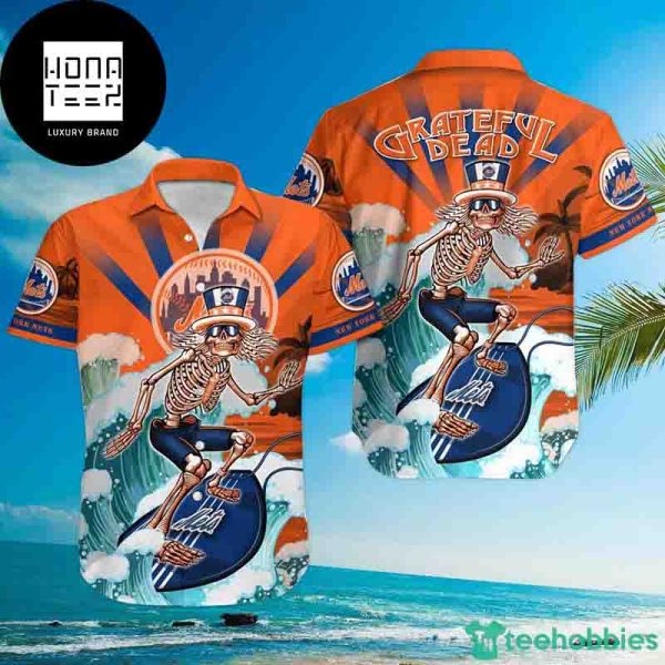 Grateful Dead MLB New York Mets 2024 Trendy Hawaiian Shirt