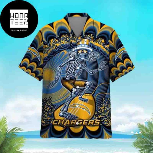 Grateful Dead NFL Los Angeles Chargers 2024 Trendy Hawaiian Shirt