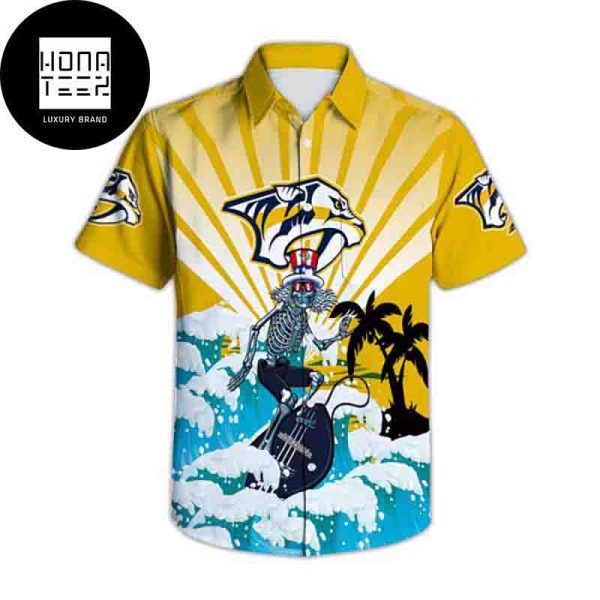 Grateful Dead Nashville Predators 2024 Trendy Hawaiian Shirt