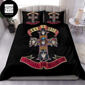 Guns N Roses Appetite For Destruction Cover King Bedding Set