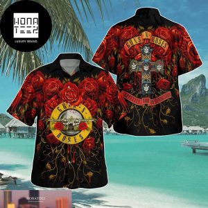 Guns N Roses Classic Logo Appetite for Destruction 2024 Trending Hawaiian Shirt
