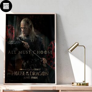 House Of The Dragon Season 2 Daemon Targaryen New Poster Fan Gifts Home Decor Poster Canvas