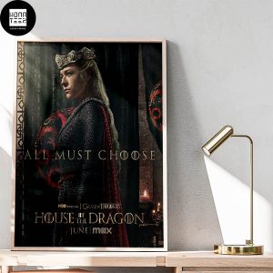 House Of The Dragon Season 2 Rhaenyra Targaryen New Poster For Fan Gifts Home Decor Poster Canvas