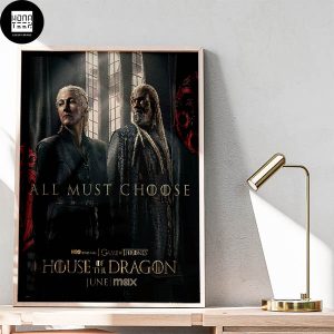 House Of The Dragon Season 2 Rhaenys Targaryen And Corlys Velaryon New Poster Fan Gifts Home Decor Poster Canvas