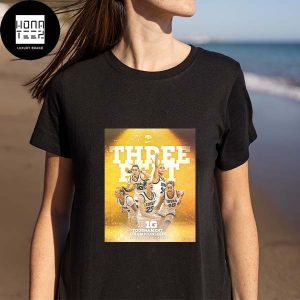 Iowa Hawkeyes Women’s Basketball B1G Tournament Championships Three Straight Years Fan Gifts Classic T-Shirt