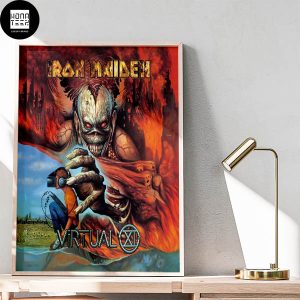 Iron Maiden Virtual XI Fan Gifts Home Decor Poster Canvas