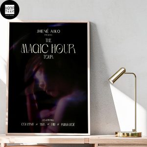 Jhené Aiko The Magic Hour Tour 2024 Fan Gifts Home Decor Poster Canvas