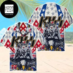 Kiss Band Independent Day 2024 Trending Hawaiian Shirt