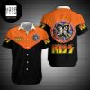 Kiss Band Signature Orange And Black 2024 Trending Hawaiian Shirt