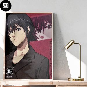 Mikasa Ackerman Attack On Titan Classic Style Home Decor Poster Canvas