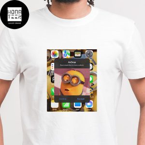 Minions Dave Would Like To Share A Photo Fan Gifts Classic T-Shirt