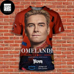 New Poster THE BOYS Season 4 Homelander Make America Super Again Fan Gifts All Over Print Shirt