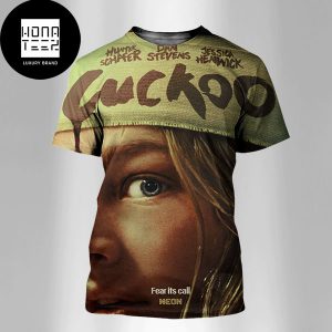 Official Poster For Cuckoo Starring Hunter Schafer Fan Gifts All Over Print Shirt
