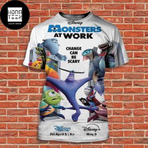 Official Poster For MONSTERS AT WORK Season 2 Fan Gifts All Over Print Shirt