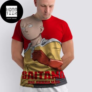One Punch Man Season 3 First Poster Saitama Fan Gifts All Over Print Shirt