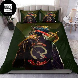Queens Of The Stone Age Times New Roman Classic Queen Bedding Set