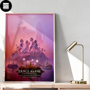 Sia x Kylie Minogue Dance Alone Fan Gifts Home Decor Poster Canvas
