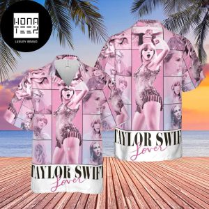 Taylor Swift Lover Pink Cute 2024 Trendy Hawaiian Shirt For Fans