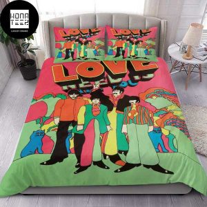 The Beatles All You Need Is Love Classic Queen Bedding Set