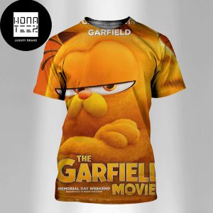 The Garfield Movie In Theaters Memorial Day Weekend Fan Gifts All Over Print Shirt