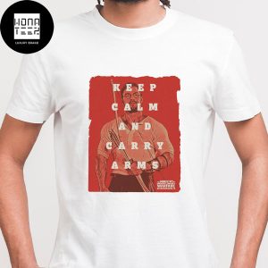 The Ministry of Ungentlemanly Warfare Keep Calm And Carry Arms Fan Gifts Classic T-Shirt