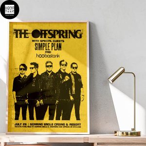 The Offspring Show In Michigan On July 26th 2024 Fan Gifts Home Decor Poster Canvas