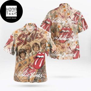 The Rolling Stones Funny Photo Member Retro 2024 Trending Hawaiian Shirt