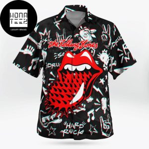 The Rolling Stones Retro Style 2024 Trending Hawaiian Shirt
