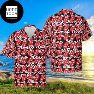 The Rolling Stones With Classic Tongue 2024 Trending Hawaiian Shirt