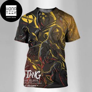 Wu-Tang Clan Show March 23 2024 Las Vegas NV Fan Gifts All Over Print Shirt