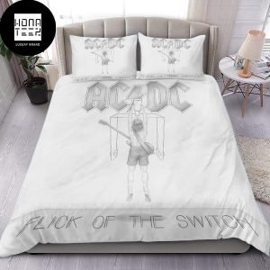 ACDC Flick of the Switch Classic Queen Bedding Set